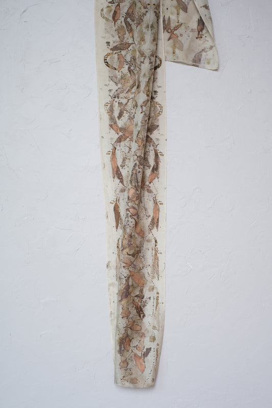 H.L Eucalyptus Sticklandii Silk Scarf