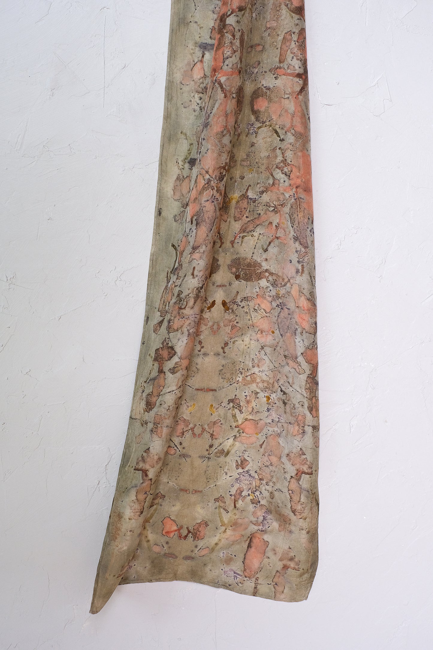 H.L Forrest Light Habotai Silk Scarf