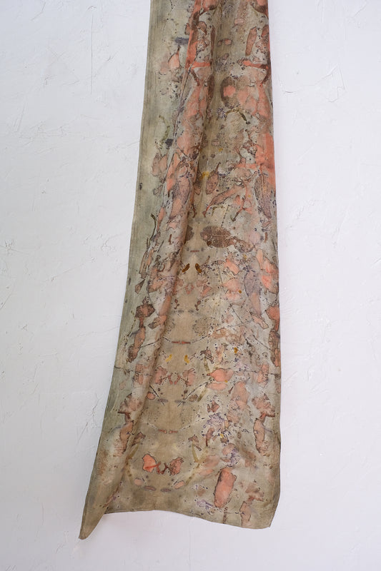 H.L Forrest Light Habotai Silk Scarf