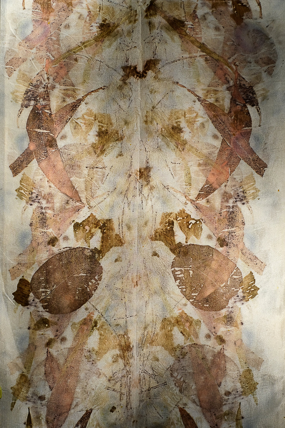 H.L Strickland Rust Scarf
